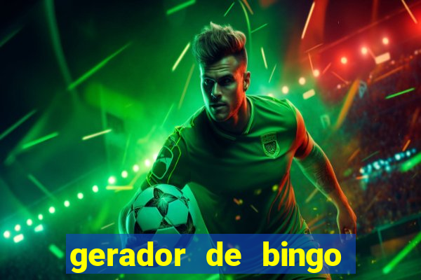 gerador de bingo de palavras